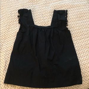 Jcrew Black blouse